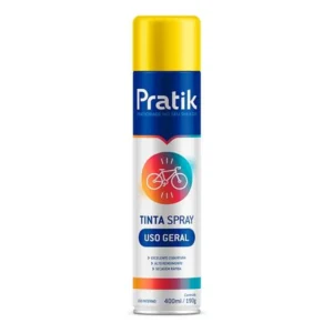 TINTA SPR AMARELO 400ML PRATIK