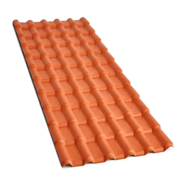 TELHA PVC PLAN TERRACOTA  2.42X0.88