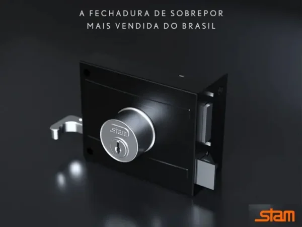 FECHADURA STAM 701 SOBREP SIMPLES - Image 3