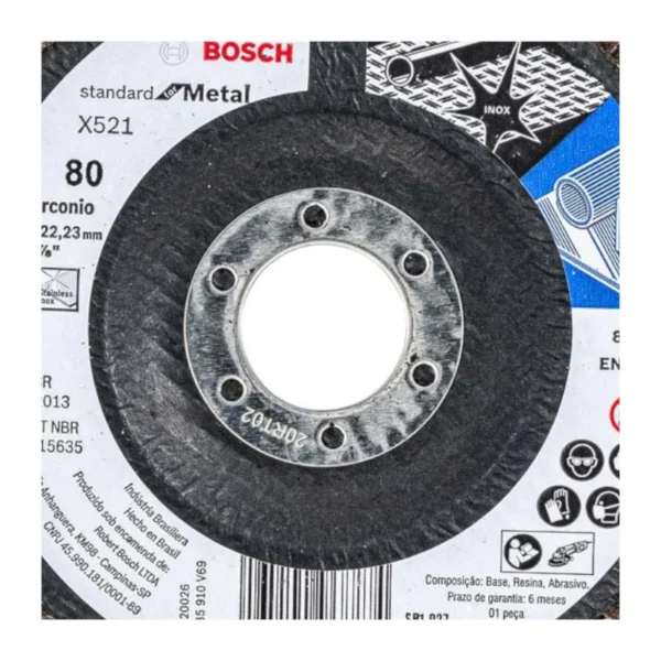 FLAP DISC BOSCH 4" G80 - Image 5