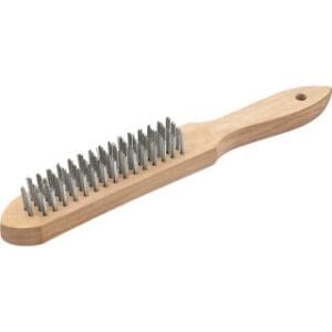 ESCOVA ACO 4 FIL MADEIRA