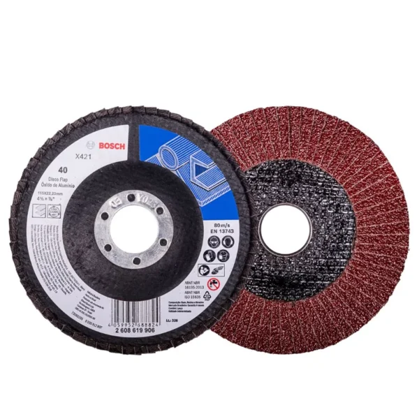 FLAP DISC BOSCH 4" G40 - Image 3