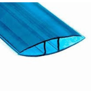 PERFIL H POLICARB AZUL 6M