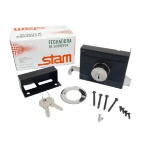 FECHADURA STAM 701 SOBREP SIMPLES