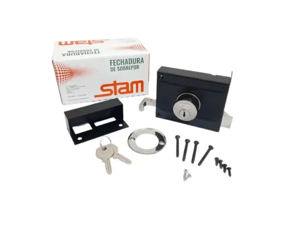 FECHADURA STAM 701 SOBREP SIMPLES