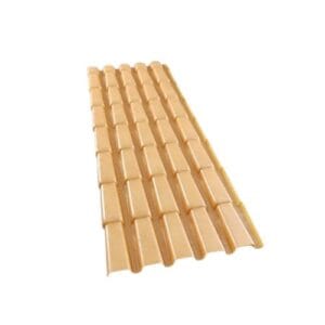 TELHA PVC ROMANA PERTUTTI 2,30X0,81 MARFIM