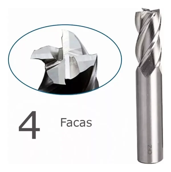 FRESA TOPO AR 6MM 4C