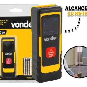 MEDIDOR DISTANCIA LASER 40M VONDER