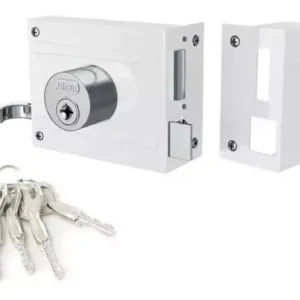 FECHADURA STAM 1701/100 BRANCO SOBREP TETRA