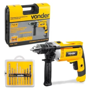 FURADEIRA IMP 1/2 FIV709 KIT C/9 BROCA 220V