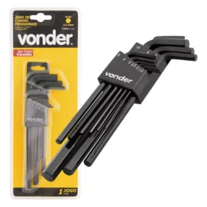 CHAVE ALLEN JG 1,5A10MM C/9PCS