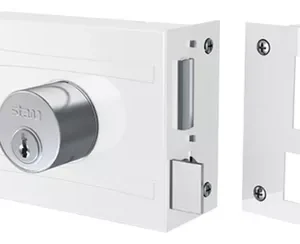 FECHADURA STAM 701/100 BRANCO SOBREP SIMPLES