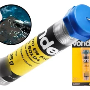 ESTANHO FIO 1MM 63X37 TUBINHO 25G VONDER