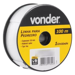 LINHA PEDREIRO NYLON 100MT