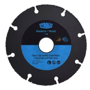 DISCO P/MADEIRA TUNGSTENIO 110 TYROLIT