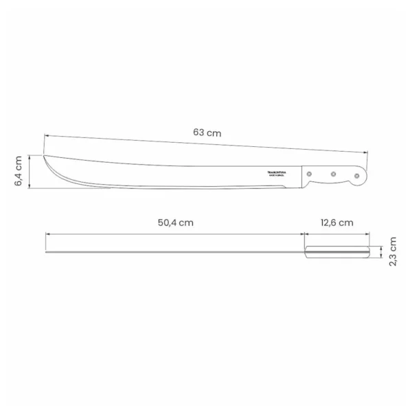 FACAO MATO CB PLAST 20" - TRAMONTINA - Image 3