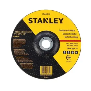 DISCO DESBASTE METAL 7X1/4X7/8 STANLEY