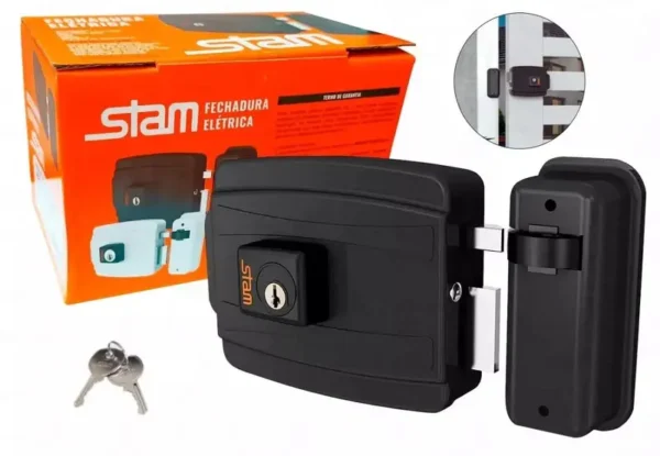 FECHADURA ELETRICA STAM (ABRE P/DENTRO)