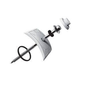 KIT PVC VEDACAO E FIXACAO PLAN CINZA