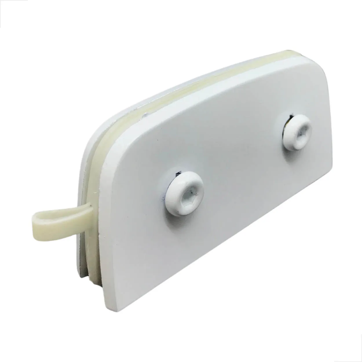 SUPORTE C/MIOLO P/UNIAO VIDRO BRANCO HELA HE1306