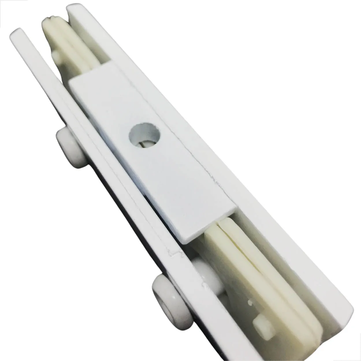 SUPORTE C/MIOLO P/UNIAO VIDRO BRANCO HELA HE1306 - Imagem 2