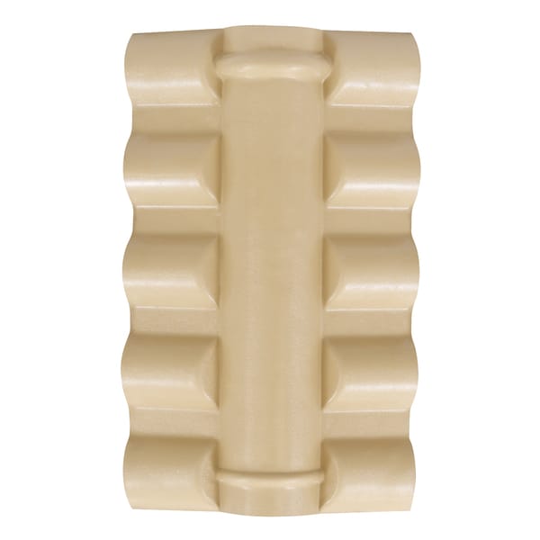 CUMEEIRA PVC CENTRAL COLONIAL MARFIM - Imagem 2