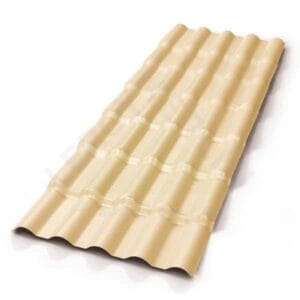 TELHA PVC COLONIAL 2,30X0,88 MARFIM