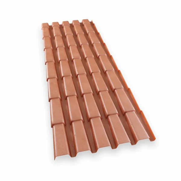 TELHA PVC ROMANA PERTUTTI 2,30X0,81 CERAMICA